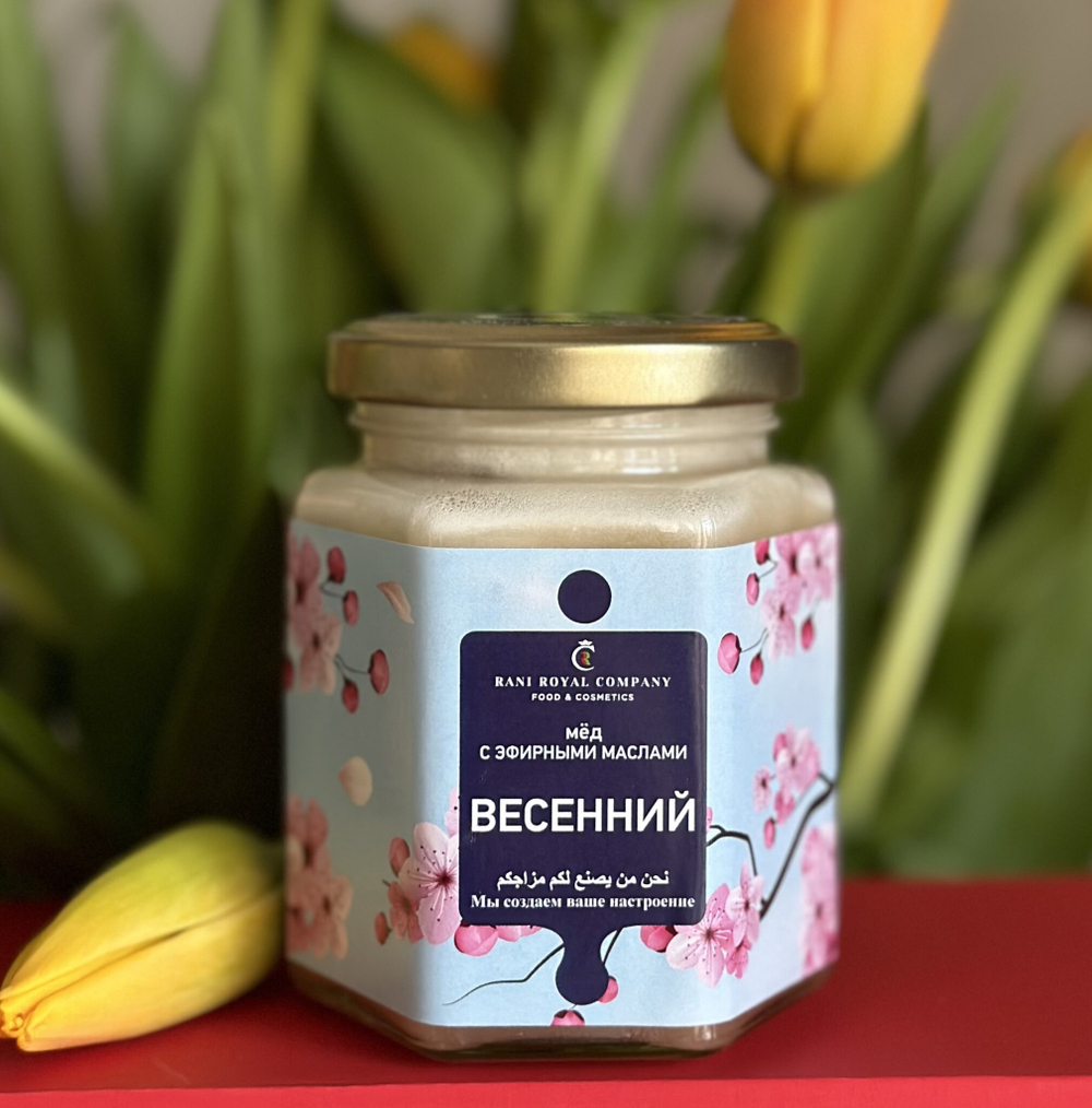 Мёд с эфирными маслами "Весенний"