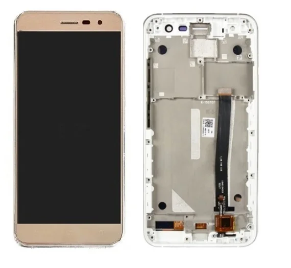 Дисплей для Asus ZE520KL в сборе с тачскрином на рамке (Gold)