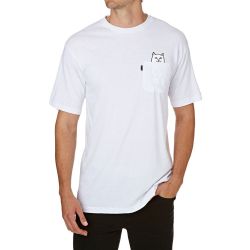 Футболка Rip N Dip Lord Nermal Peace Pocket Tee White