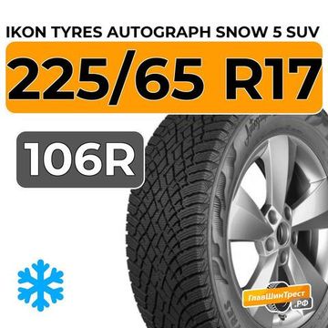 Ikon Tyres Autograph Snow 5 SUV 225/65 R17 106R XL