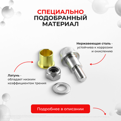 Ремкомплект (втулки) петель дверей Volvo V70 (III) (4 петли, RPD4-4) 2008–2017