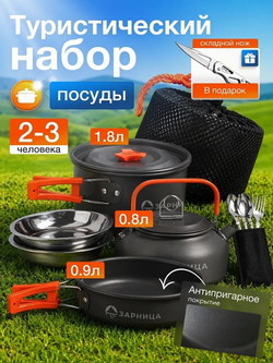 Набор посуды туристический