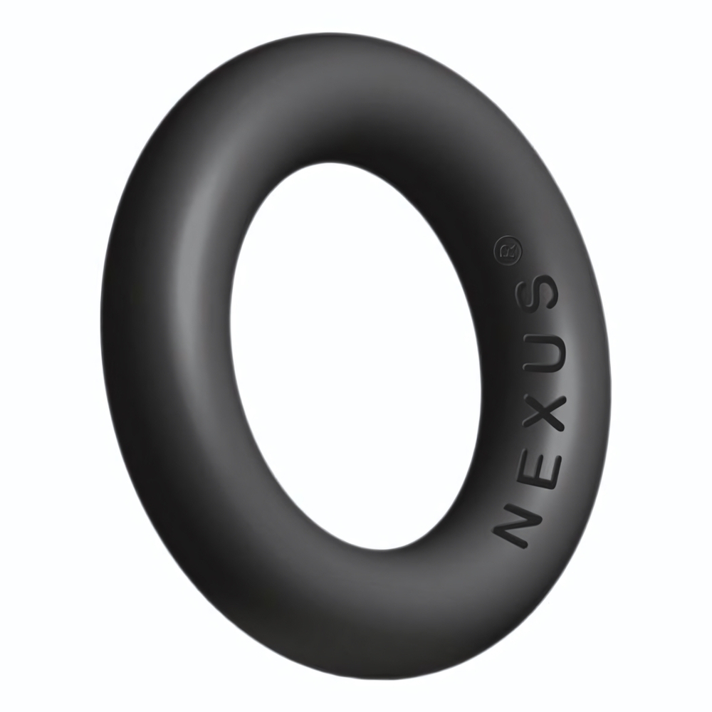 Черное эрекционное кольцо Nexus Enduro Plus (Цвет: черный)
