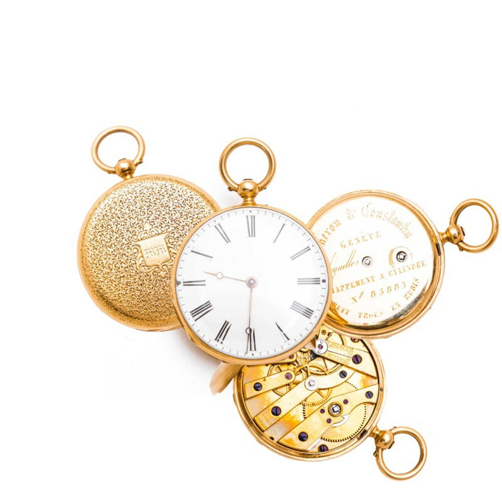 Дамские золотые карманные часы «VACHERON & CONSTANTIN»