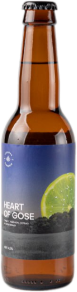 Сидр Токсовская Сидрерия Харт Оф Гозе / Cider Toksovo Cidrerie Heart of Gose 0.33 - стекло
