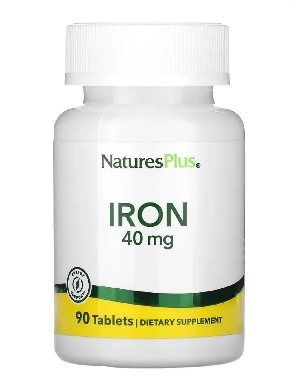 Витамины NaturesPlus Iron 40 mg 90 таблеток