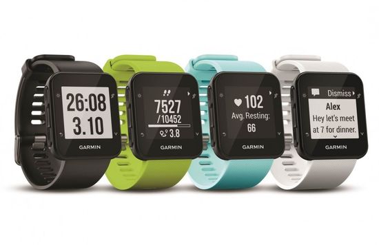 Спортивные смарт часы Garmin Forerunner 35 (черные) 010-01689-10