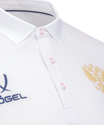 Поло парадное JOGEL NATIONAL PerFormDRY Classic Polo, белый
