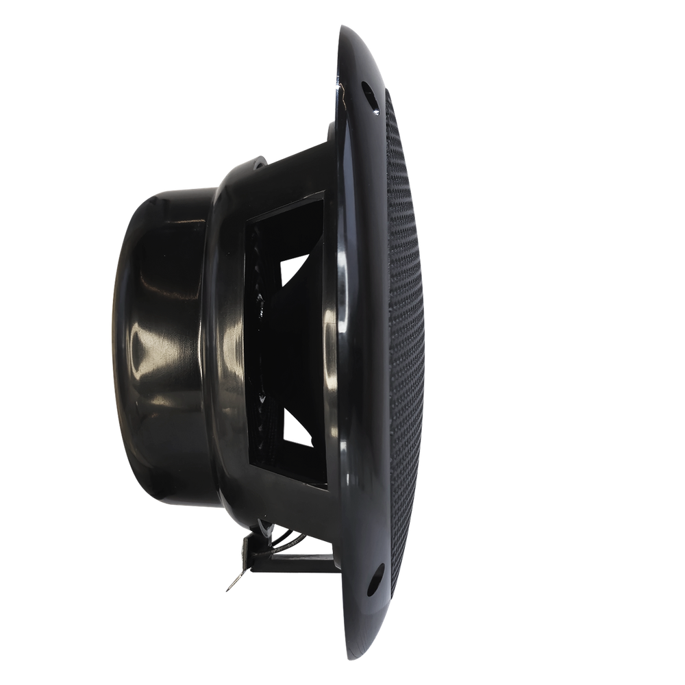 Комплект влагостойкой акустической системы для бани, сауны и хамама SENSOR Black VISATON 2