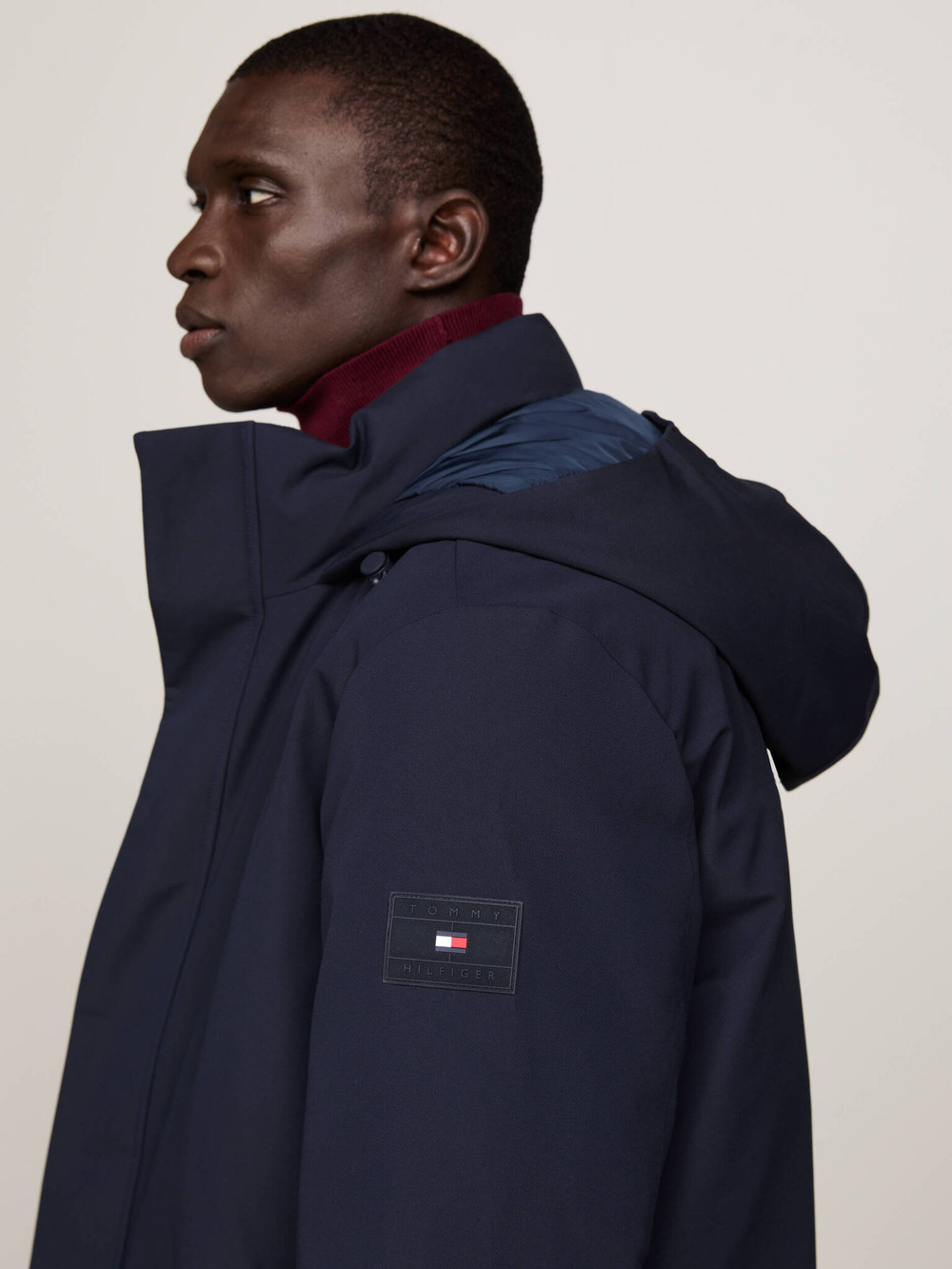 Парка Tommy Hilfiger - темно-синий(MW0MW37369)