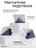 Чехол книжка для iPad 10 2022 (10.9")/ A16 2025 Gurdini Origami Case Темно Синий