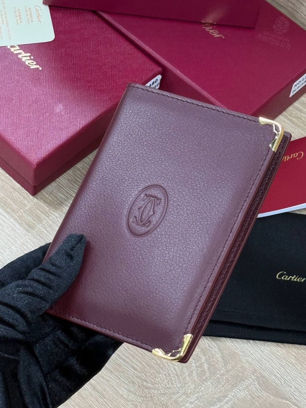 Обложка для паспорта Cartier