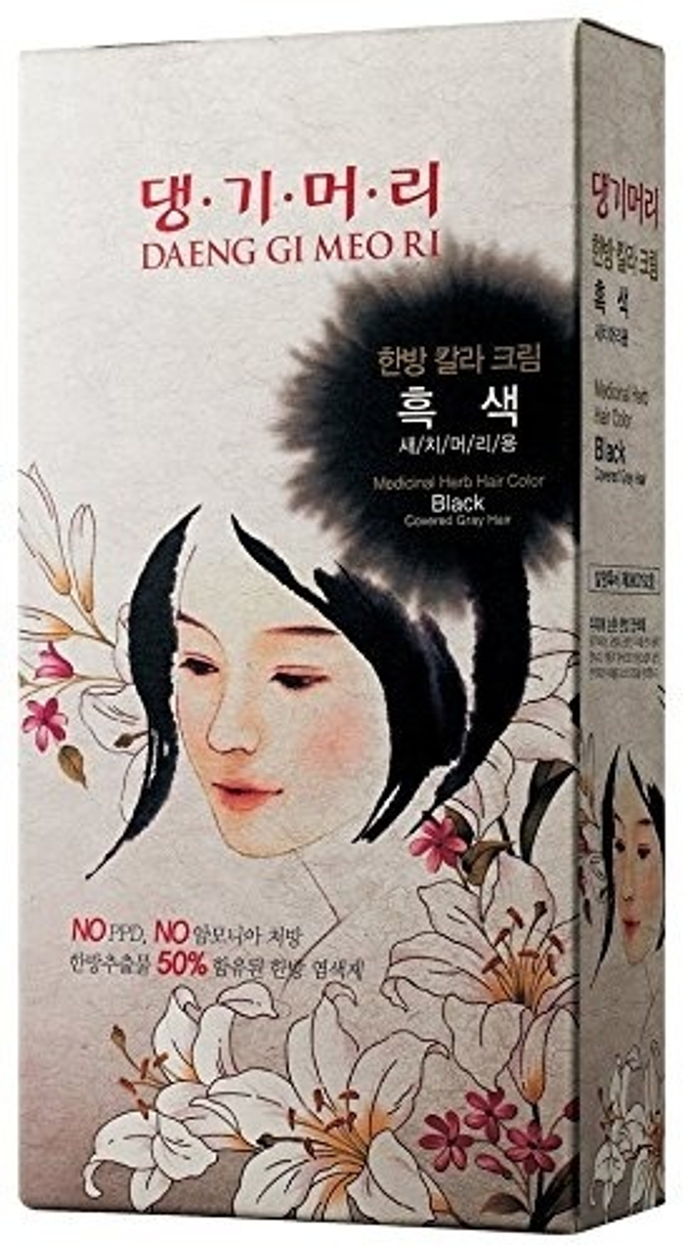Daeng Gi Meo Ri Мягкая краска для волос на основе лекарственных трав Black