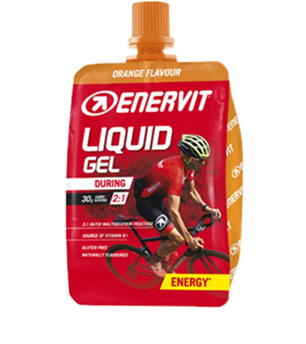 Энергетический гель Enervit Liquid Gel 60 мл — orange