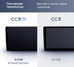 Магнитола для Subaru Levorg 1 VM 2014-2017 (штатная камера ЗВ, рамка большая) - Teyes CC3-2K-360 на Android 10, Быстрая, 2K QLED, CarPlay, 4G SIM-слот, 4 камеры в комплекте