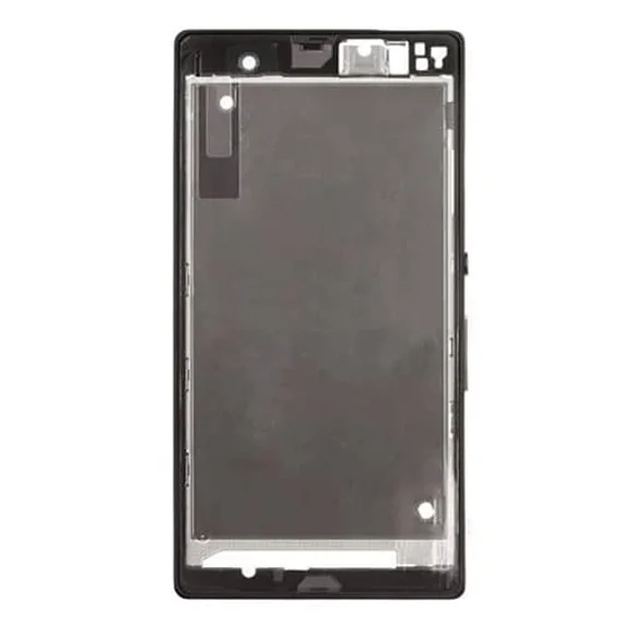 Средняя часть корпуса с заглушками для Sony Z (C6602/C6603/C6606) чёрная