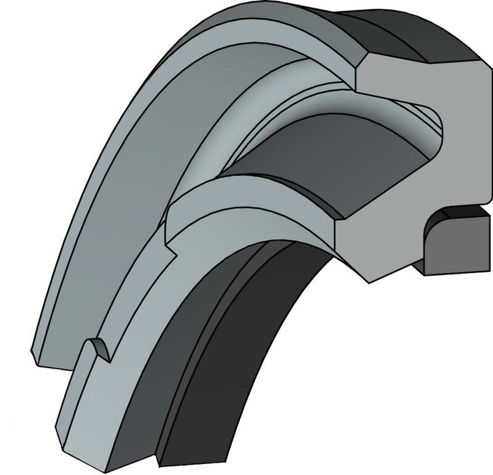 A269-080 PU Высокоэффективное буферное уплотнение 80-95,5-6,3