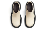Bottega Veneta Wmns Tire Cropped Boot "Sea Salt Black" Women"s