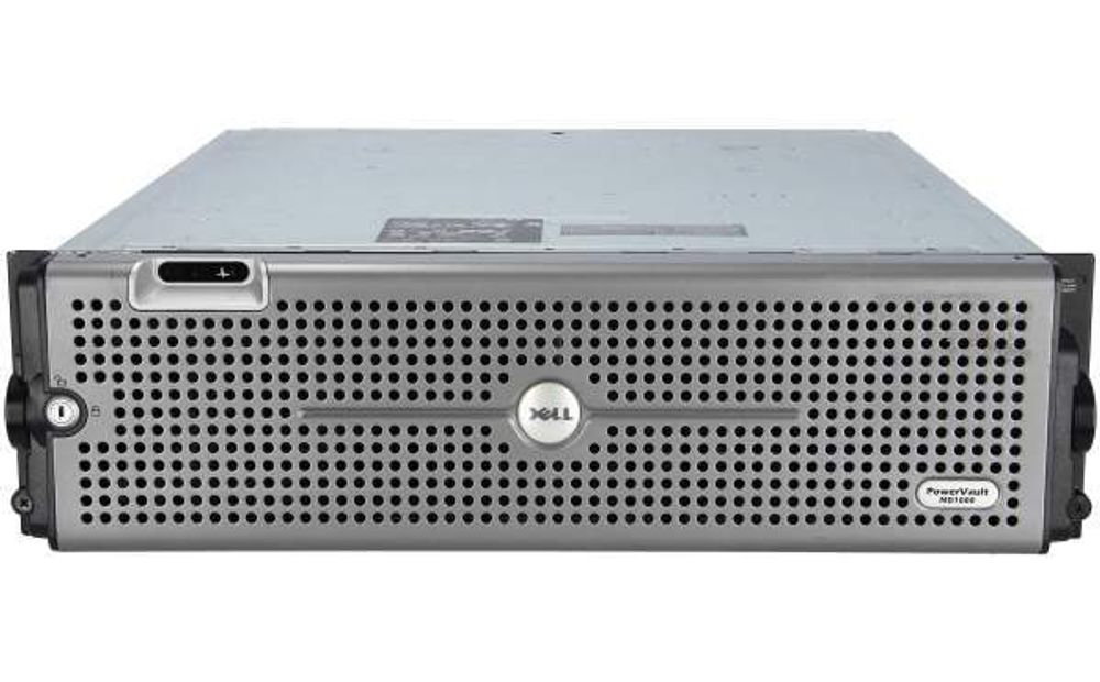 Сервер Dell PowerVault MD1000 RDN, Dual Management Modules, no2x 2M SAS Cables, Bezel, 3Y ProSup NBD EU PJ284