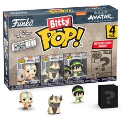 Funko Bitty POP! Avatar The Last Airbender (Aang + Appa + Toph + Mystery) 4PK