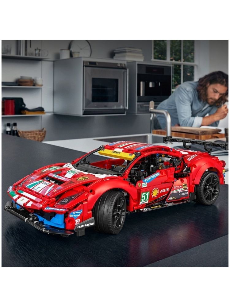 Конструктор LEGO Technic 42125 Ferrari 488 GTE "AF Corse #51"