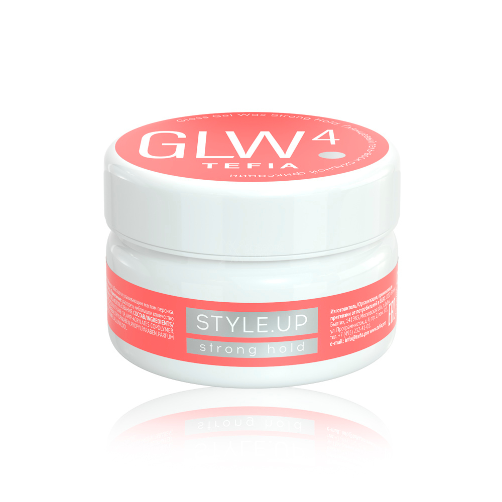 TEFIA STYLE.UP Глянцевый гель-воск сильной фиксации 75 мл