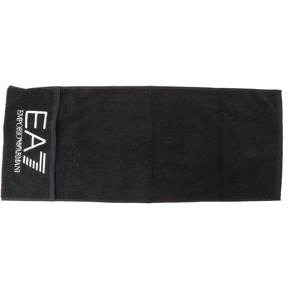 Полотенце теннисноеEA7 Unisex Woven Towel - черный