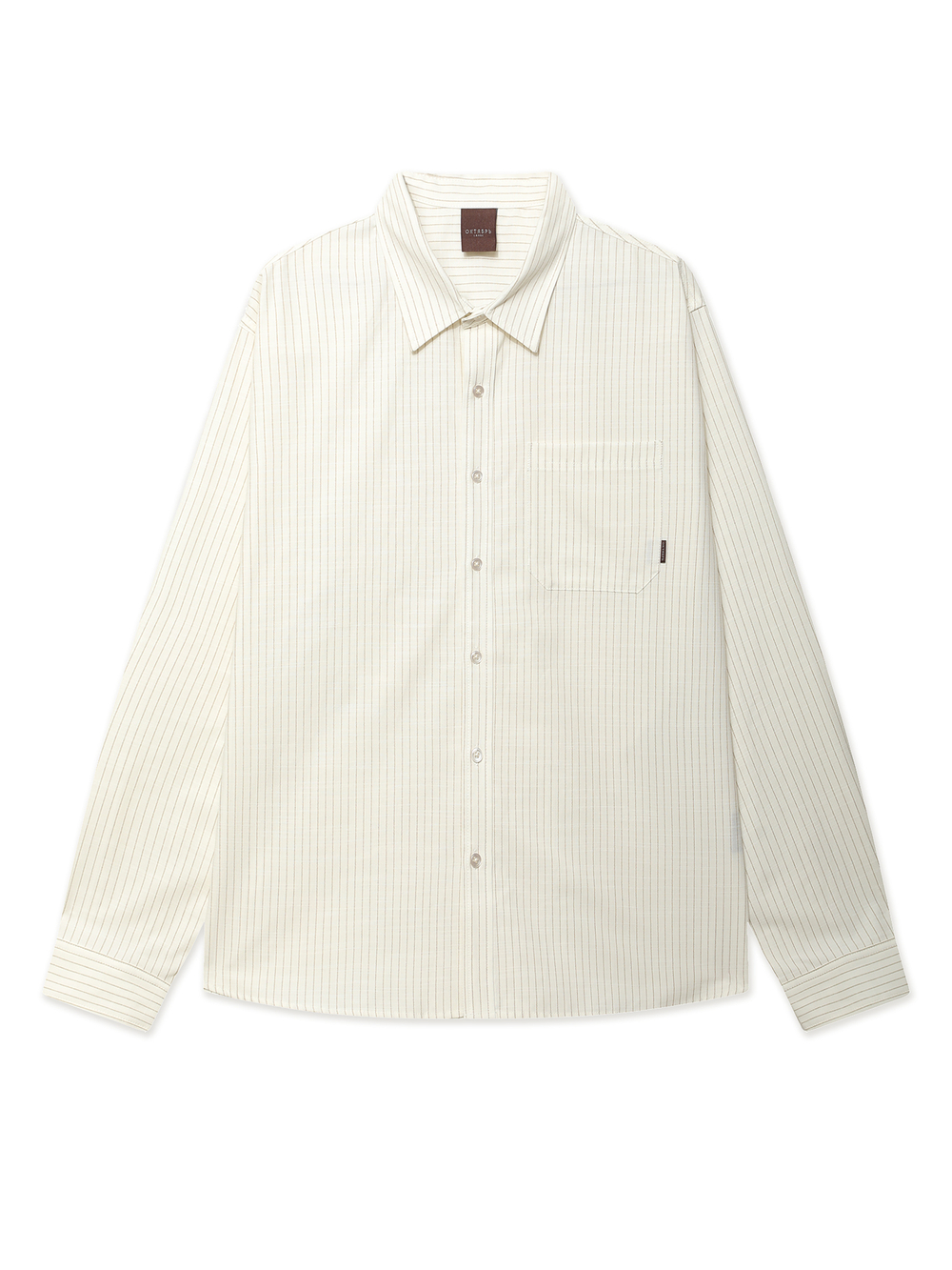 Мужская Рубашка Stripe Oxford