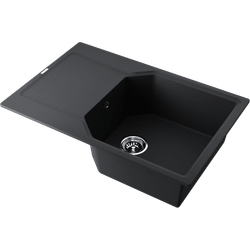 Мойка кухонная Omoikiri Yonaka 78-LB-BL Artgranit, черный