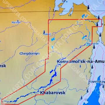 Амур, Амгунь, Тунгуска, Дальний Восток  для Lowrance / Simrad / B&G  C-MAP MAX-N+ RS-Y505
