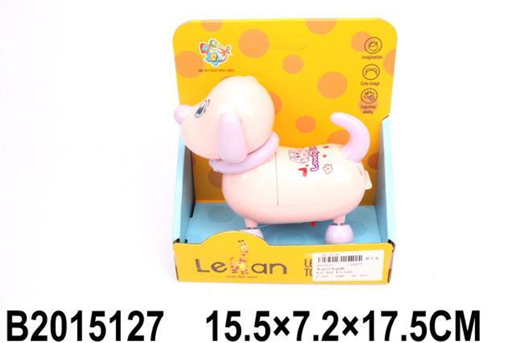 Игрушка на батарейках Собака, коробка 9907T