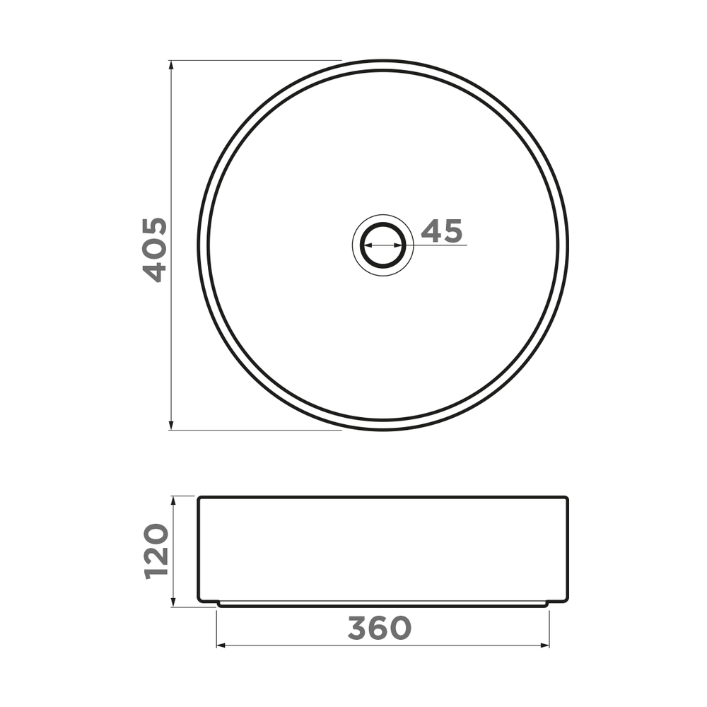 Раковина накладная Omoikiri Mira-PO Natceramic, 40,5 см, портвейн, 4972070