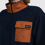 Fleece Full Zip Navy