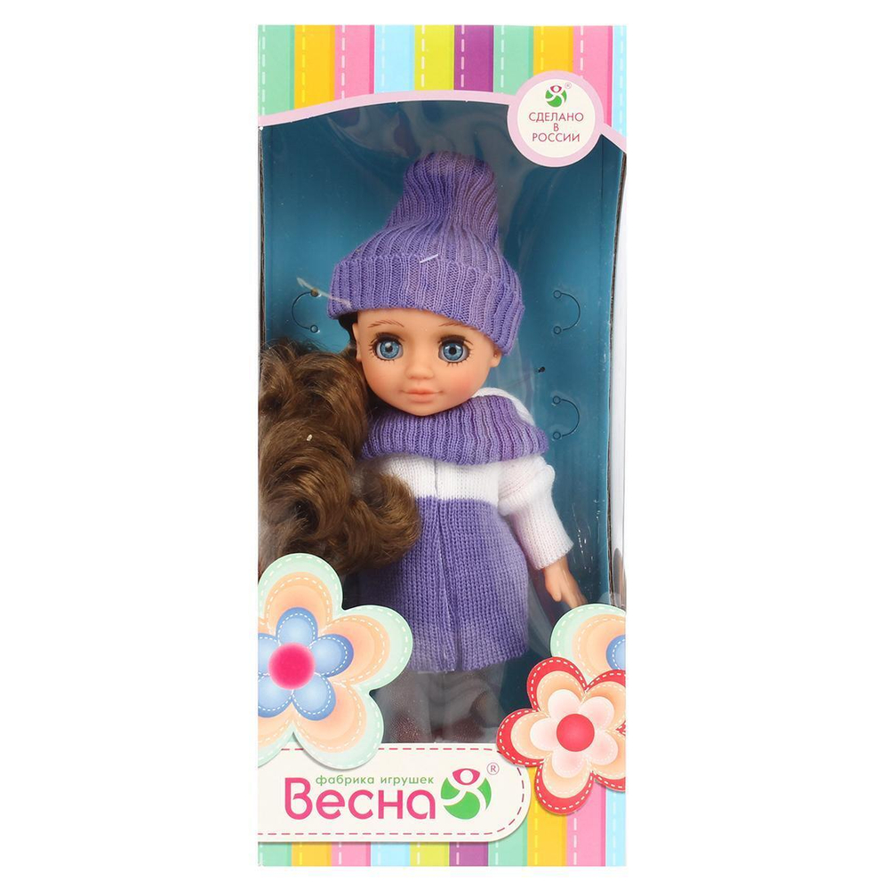 Кукла Ася зимние забавы 26см. (Весна)