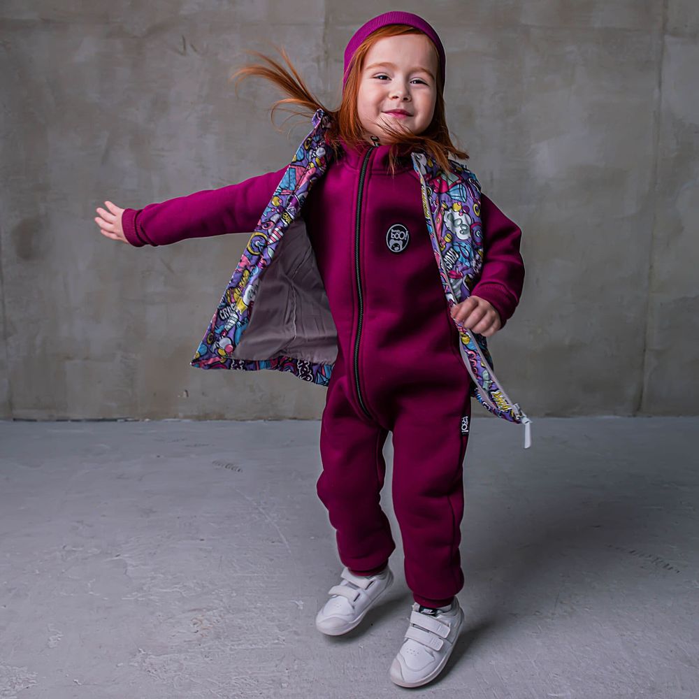 Жилет стеганый "Sporty girls"