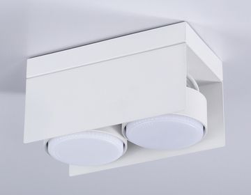 Накладной поворотный светильник со сменной лампой 2*GX53 TN70845/2 SWH белый песок GX Standard tech Ambrella