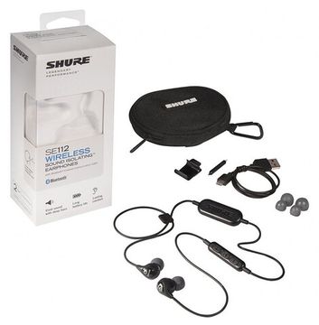 SHURE SE112-K-BT1-EFS внутриканальные Bluetooth наушники с микрофоном