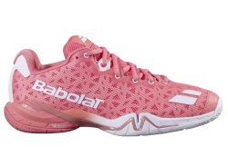 Женские кроссовки для бадминтона/сквоша Babolat Shadow 4 - shell pink/white