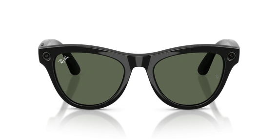 Умные очки Ray-Ban Meta Skyler Gen 2 (RW4014) Shiny Black/G-15 Green S52 T150