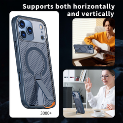 Прозрачный чехол Mesh Pro Magnetic Case для iPhone 17 Pro