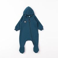 Комбинезон с капюшоном "Петроль" утепленный 0+