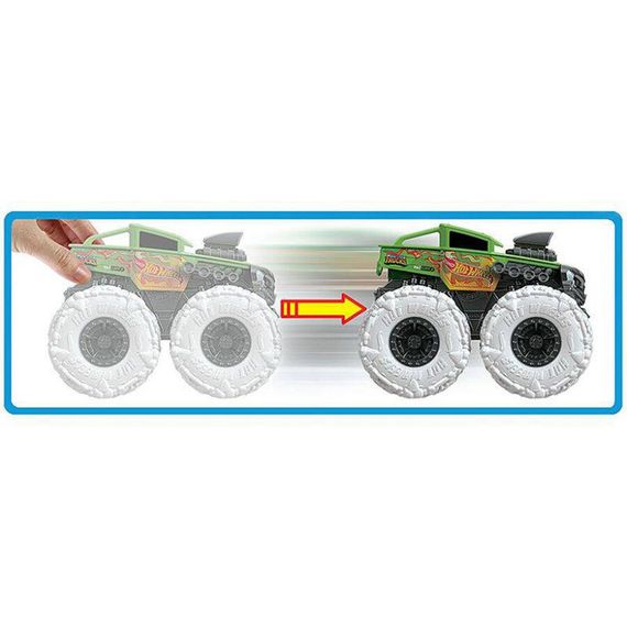 Hot Wheels Monster Truck 1:43 Scale New Rev Tredz