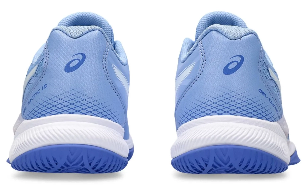 Женские кроссовки для бадминтона/сквоша Asics Gel-Tactic 12 - light sapphire/white