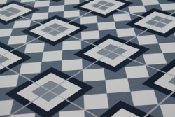 PRE-CUT BRISTOL BLUE 60х60 MATT