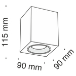 Потолочный светильник Technical C013CL-01B