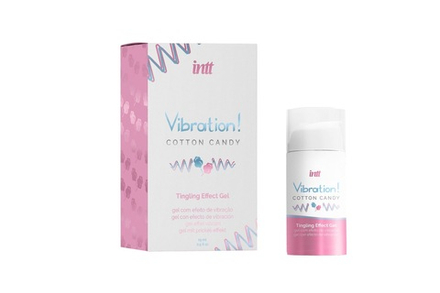 Увлажняющий гель Жидкий вибратор Cotton Candy Intt