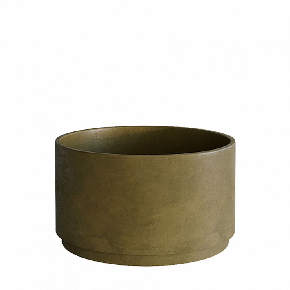 Кашпо CYLINDER XL AVOCADO GREEN D70 H45