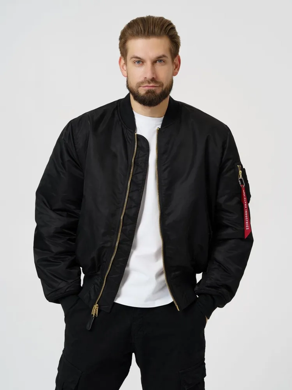 Бомбер MA-1 Flight Jacket, Alpha Industries
