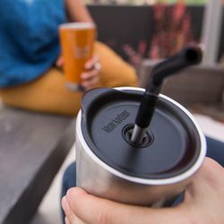 Крышка с отверстием для трубочки Klean Kanteen Straw Lid 78 мм