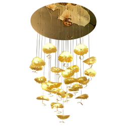 Люстра 8827P/29 gold